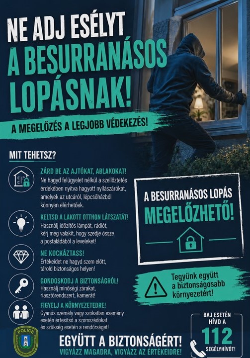 Ne adjon esélyt a besurranásos lopásnak